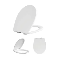 BORMANN BTW1040 Κάλυμμα Λεκάνης Libra 435x350mm Soft Close, Duroplast, 2.27KG