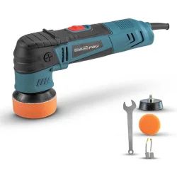 BORMANN Pro BCP3050 Αλοιφαδόρος Έκκεντρος 600W,50mm/75mm,2000-6800Rpm,με Προεκκίνηση