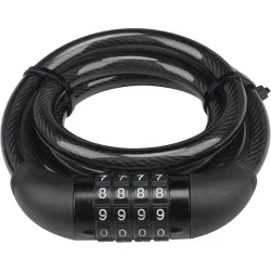 BORMANN Pro BLK1345 Αντικλεπτική Κουλούρα Μοτοσυκλέτας 120cm,Πάχος 12mm, Με κλειδαριά Συνδυασμού