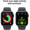 Apple Watch SE 3 Aluminium 40mm Αδιάβροχο με Παλμογράφο (Midnight Aluminium Case with Midnight Sport Band - S/M)