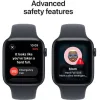 Apple Watch SE 3 Aluminium 40mm Αδιάβροχο με Παλμογράφο (Midnight Aluminium Case with Midnight Sport Band - S/M)
