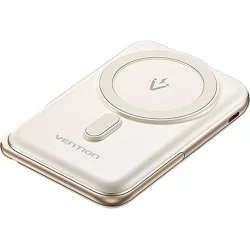 Vention FHNW0 MagSafe Power Bank 10000mAh 20W με Θύρα USB-C Λευκό