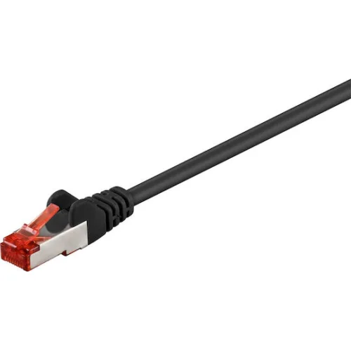 GOOBAY καλώδιο δικτύου 68699, CAT 6 S/FTP, copper, 250MHz, 30m, μαύρο