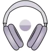 AirPods Max (2024) Ασύρματα / Ενσύρματα Over Ear Ακουστικά με 20 ώρες Λειτουργίας Purple