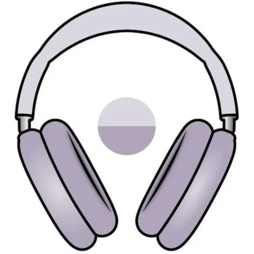 AirPods Max (2024) Ασύρματα / Ενσύρματα Over Ear Ακουστικά με 20 ώρες Λειτουργίας Purple