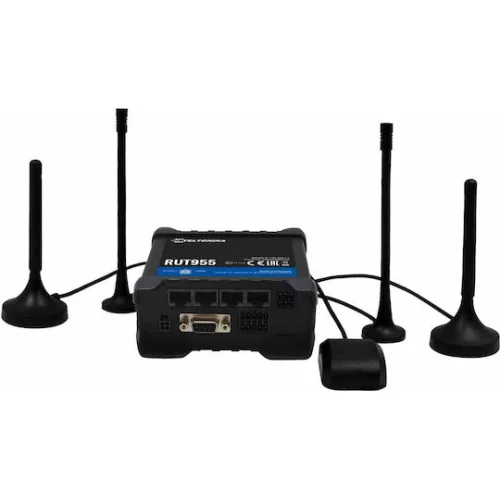 Teltonika RUT955 Ασύρματο 4G Router Wi-Fi 5 με 3 Θύρες