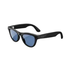 Ray-Ban Meta Skyler Gen1 AI Glasses - Black/Cerulean Blue Transitions