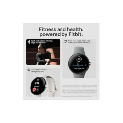 Google Λουράκι Ασημί (Apple Watch 38/40/41/42mm)