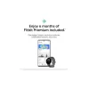 Watch Google Pixel Watch LTE 41mm Polished Silver Case with Sport Band - Chalk