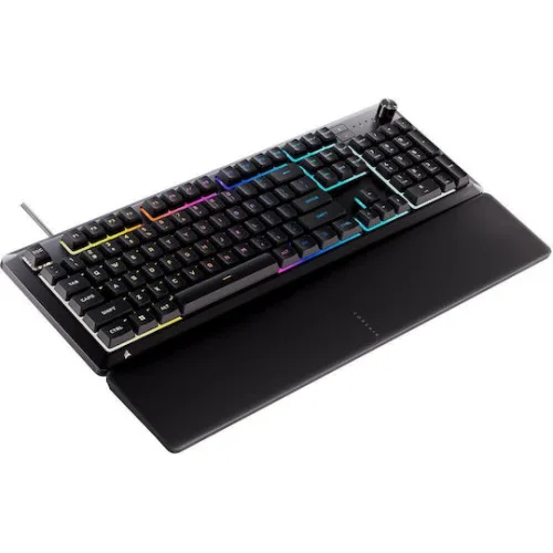 Corsair Skiff 100 Gaming Πληκτρολόγιο με RGB φωτισμό (Αγγλικό US)