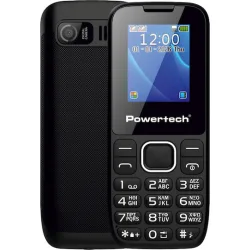 Powertech Milly Small III με Κάμερα Dual SIM Κινητό με Κουμπιά (Ελληνικό Μενού) Μαύρο