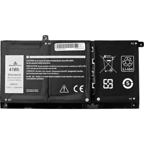 Powertech Συμβατή Μπαταρία για Dell Inspiron / Latitude DELL Inspiron 13 5300, 14 5400, 15 5500 με 3600mAh