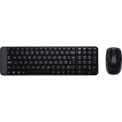 Logitech Desktop Combo MK220 Black QWERTY (920-003168) (LOGMK220COMBOBK)