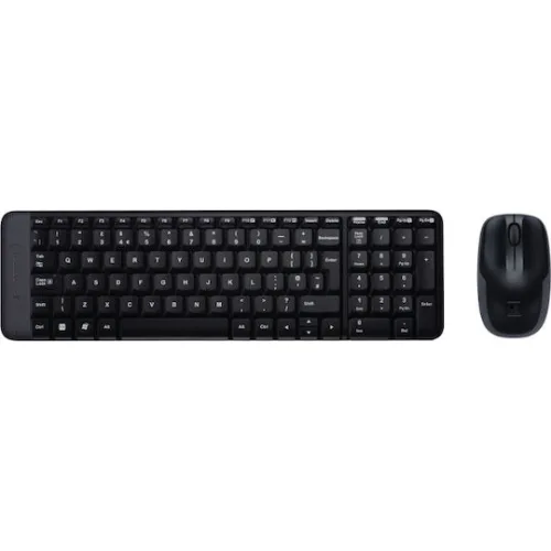 Logitech Desktop Combo MK220 Black QWERTY (920-003168) (LOGMK220COMBOBK)