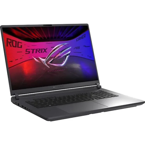 ASUS Laptop ROG Strix G18 G814PM-TT115W 18'' 2560 x 1600, IPS 300Hz R9-8940HX/16GB/1TB SSD NVMe PCIe 4.0/NVidia GeForce RTX 5060 8GB/Win 11 Home/2Y/Eclipse Gray/With ROG backpack