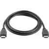 HP HDMI 1.4 High Speed 1080p 120Hz Cable HDMI male - HDMI male 1.8m ΜαύροΚωδικός: T6F94AA