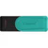 Kingston Technology DataTraveler 128GB Portable USB 3.2 Gen 1 Exodia S (Black/Turquoise)