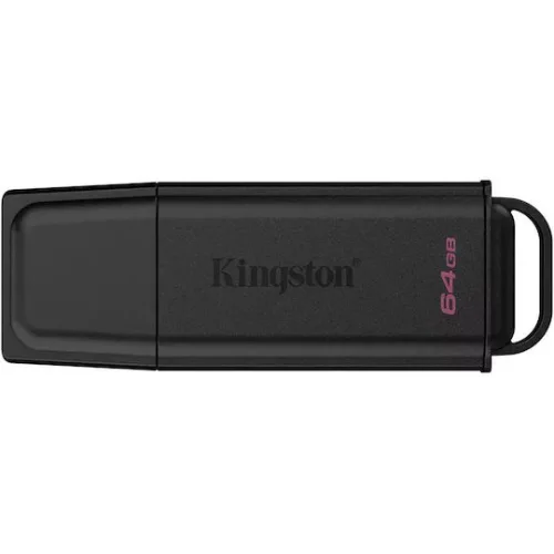 Kingston Technology DataTraveler 64GB Portable USB 3.2 Gen 1 Exodia Black