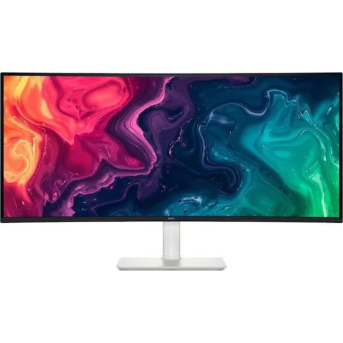 Dell Plus Ultrawide HDR Curved Monitor 34" QHD 3440x1440 με Χρόνο Απόκρισης 5ms GTG