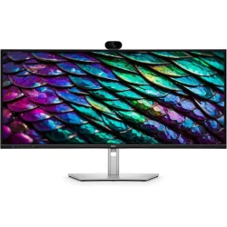 DELL Monitor Pro P 34 P3426WEB 34'' UW-QHD IPS, Conferencing, HDMI, DisplayPort, USB-C Hub, Webcam, RJ45, Height Adjustable, 3YearsW