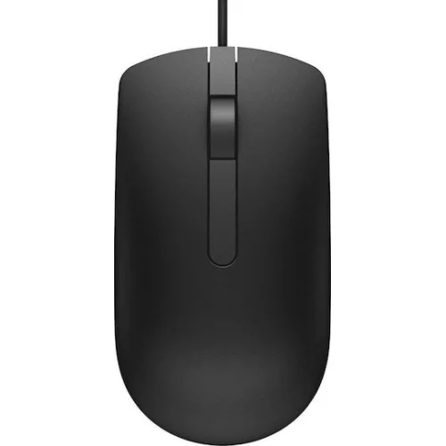 Dell MS116 Ενσύρματο Ποντίκι Μαύρο