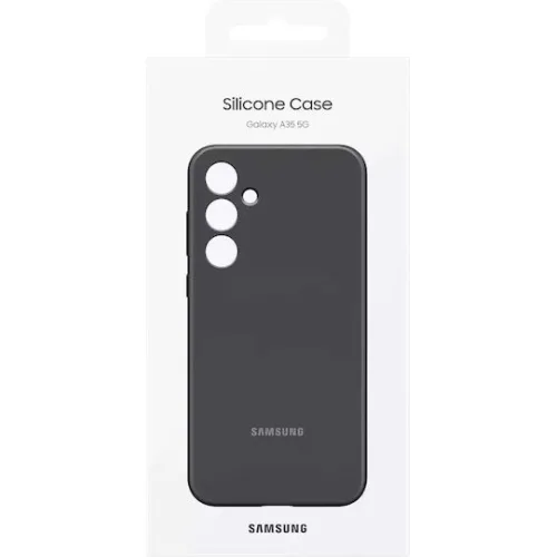 Samsung Silicone Cover Galaxy A35 Black
