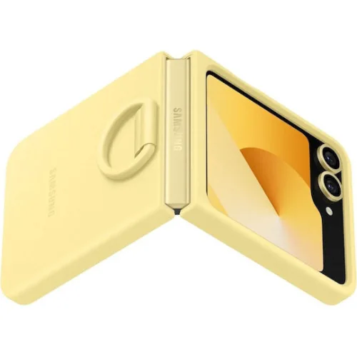 Samsung Silicone Case Galaxy Z Flip 6 Yellow