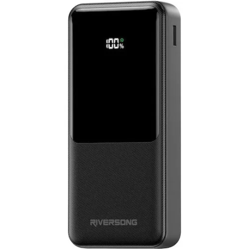 Riversong Horizon 20 Pro Power Bank 20000mAh 22.5W με Θύρα USB-A και Θύρα USB-C Μαύρο