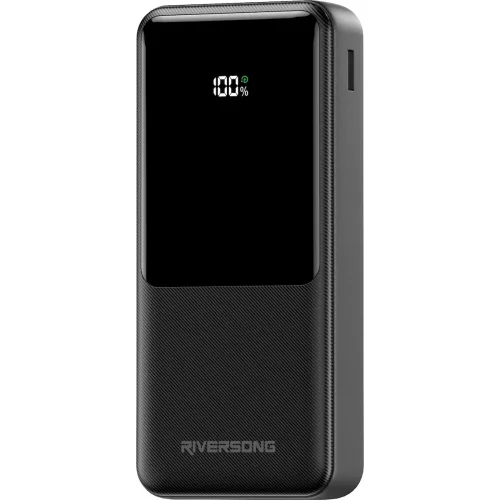 Riversong Horizon 20 Pro Power Bank 20000mAh 22.5W με Θύρα USB-A και Θύρα USB-C Μαύρο