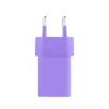 ttec SmartCharger GAN 45W PD Travel Fast Charger+ USB-C - USB-C 3A Cable Neon Purple (2SCG45CNMR) (TTEC2SCG45CNMR)