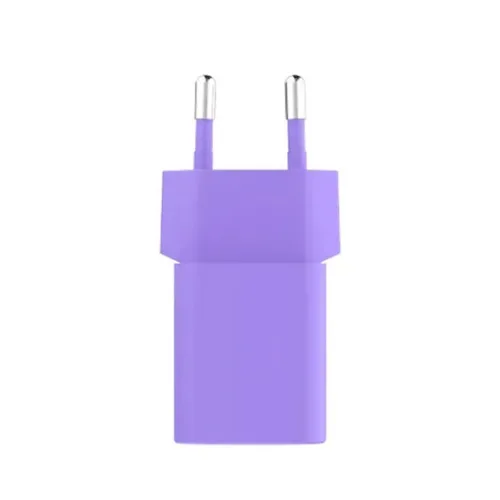 ttec SmartCharger GAN 45W PD Travel Fast Charger+ USB-C - USB-C 3A Cable Neon Purple (2SCG45CNMR) (TTEC2SCG45CNMR)