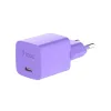 ttec SmartCharger GAN 45W PD Travel Fast Charger+ USB-C - USB-C 3A Cable Neon Purple (2SCG45CNMR) (TTEC2SCG45CNMR)