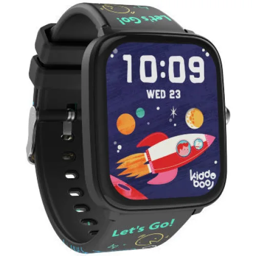 Kiddoboo 2.0 Smartwatch με Παλμογράφο (Μαύρο)