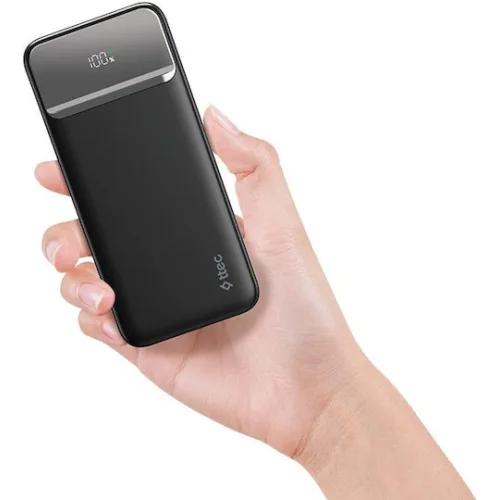 ttec ReCharger LCD 10.000mAh PD 20W Powerbank Black (2BB233S) (TTEC2BB233S)