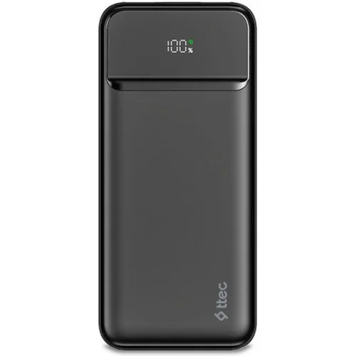 ttec ReCharger LCD 10.000mAh PD 20W Powerbank Black (2BB233S) (TTEC2BB233S)