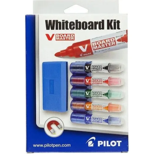 Pilot Whiteboard Starter Kit 5080KIT Basic (WMBA-VBM-M-KIT) (PILWMBA-VBM-M-KIT)