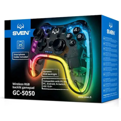 Sven Wireless Gamepad GC-5050 Black (SV-016029)