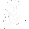 Newstar CPU-D075BLACK/LK Βάση Δαπέδου Πύργου Υπολογιστή CPU-D075BLACK