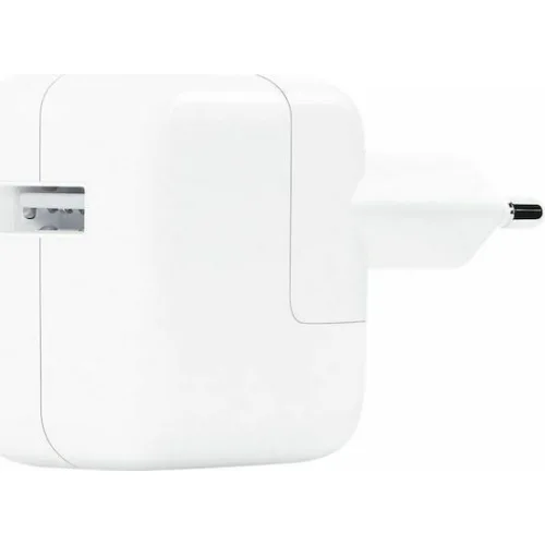 Apple Φορτιστής Χωρίς Καλώδιο με Θύρα USB-A 12W Λευκός (USB Power Adapter 2020)