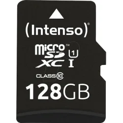 Intenso Class Performance microSDXC 128GB U1 UHS-I 90MB/s με αντάπτορα