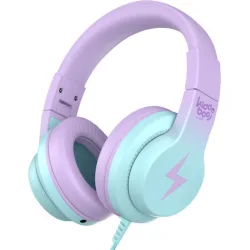 Kiddoboo P13 Ενσύρματα Παιδικά On Ear Ακουστικά Μωβ