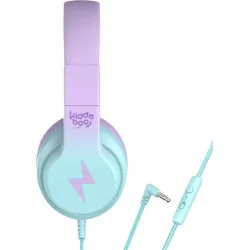 Kiddoboo P13 Ενσύρματα Παιδικά On Ear Ακουστικά Μωβ