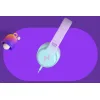 Kiddoboo P13 Ενσύρματα Παιδικά On Ear Ακουστικά Μωβ