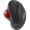 MediaRange Optical 7-Button Wireles with Trackball.Scrool Wheel, DPI 800-2400, Black/Red (MROS263)