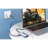 VENTION USB-C to HDMI/VGA/USB 3.0/PD Docking Station 0.15M Gray Aluminum Alloy Type (TOAHB) (VENTOAHB)