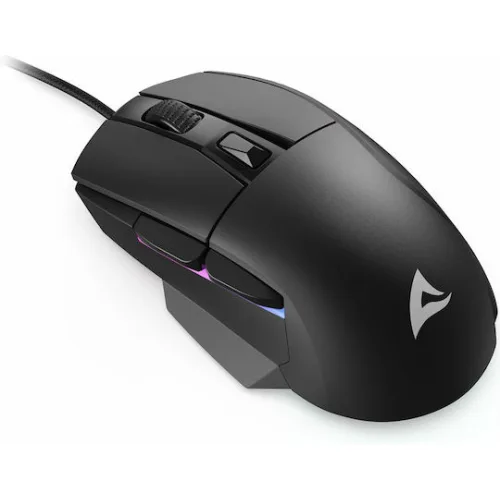 Sharkoon SGM35 RGB Gaming Ποντίκι 6400 DPI Μαύρο (SGM35BK) (SHRSGM35BK)
