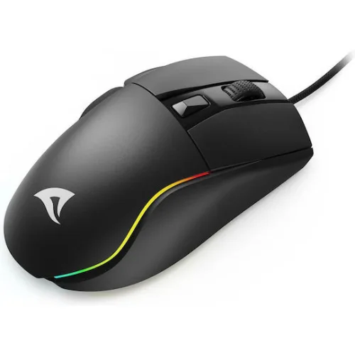 Sharkoon SGM35 RGB Gaming Ποντίκι 6400 DPI Μαύρο (SGM35BK) (SHRSGM35BK)