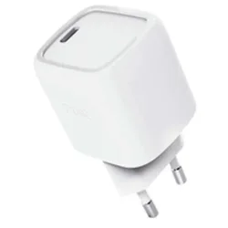 Trust Φορτιστής Χωρίς Καλώδιο GaN με Θύρα USB-C 30W Power Delivery Λευκός (Maxo)