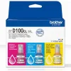 Brother BTD100 Γνήσιο Πακέτο 1 Μελανιών Εκτυπωτή InkJet Κίτρινο / Κυανό / Ματζέντα