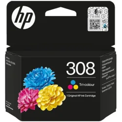 HP Μελάνι Inkjet No.308 Tri-Color (7FP20UE) (HP7FP20UE)